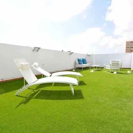 Apartamento Céntrico ático 2 Dormitorios Gran Solárium Privado Las Palmas de Gran Canaria